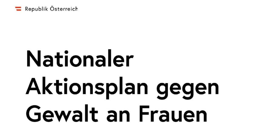 Nationaler Aktionsplan gegen Gewalt an Frauen